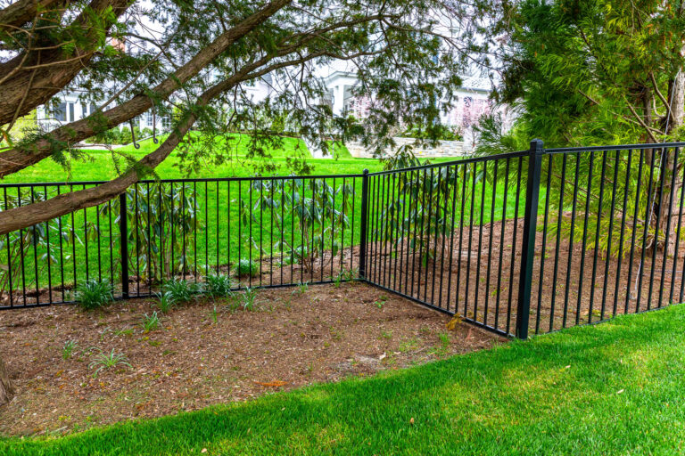 Metal fence