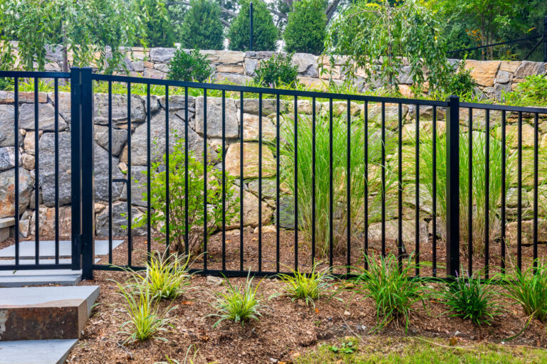 Metal fence