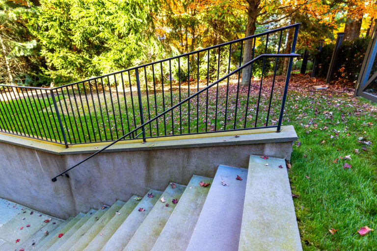 metal railing