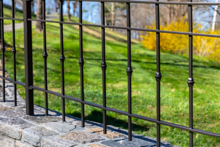 Metal fence