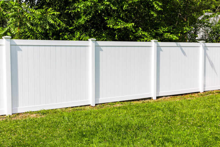 PVC fence