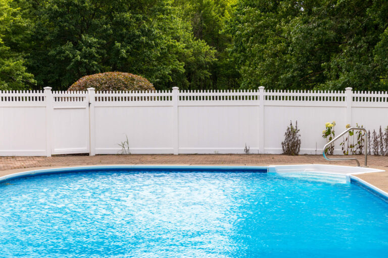 PVC fence