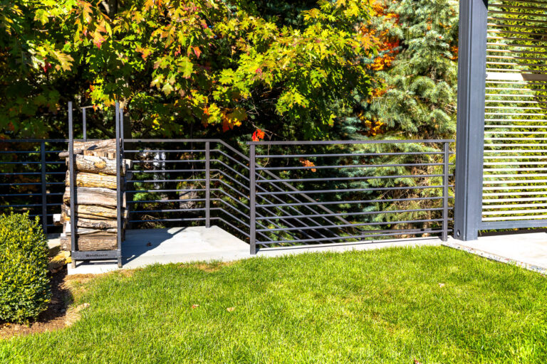metal railing