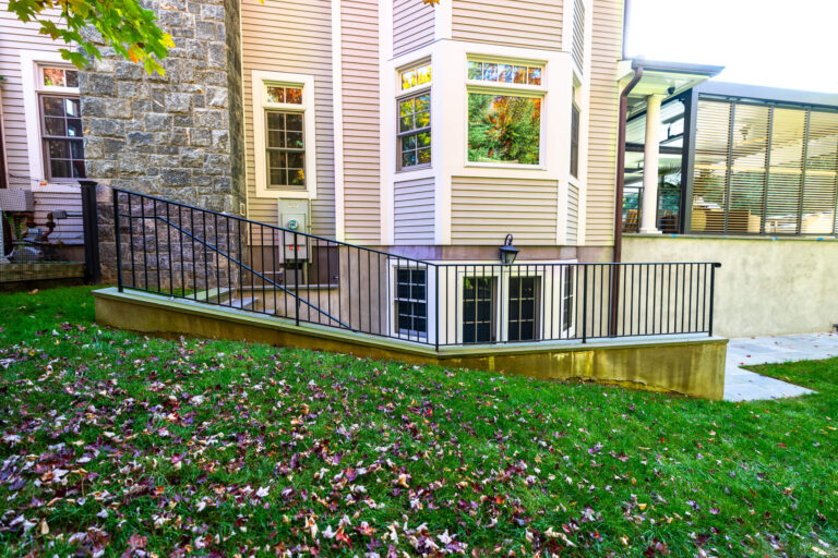 metal railing