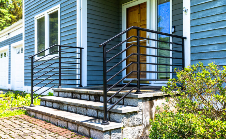 metal railing