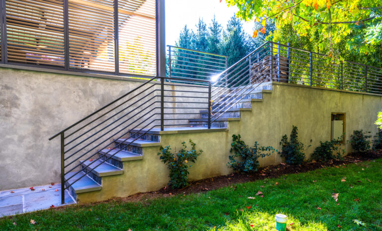 metal railing