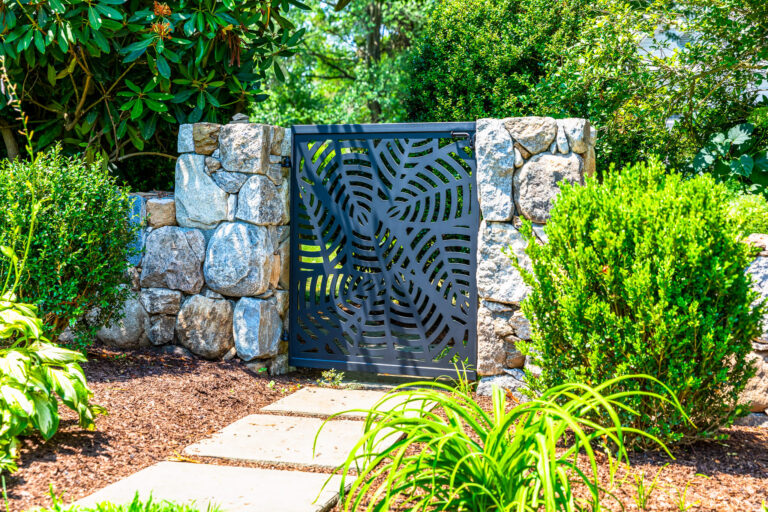 metal walk gate