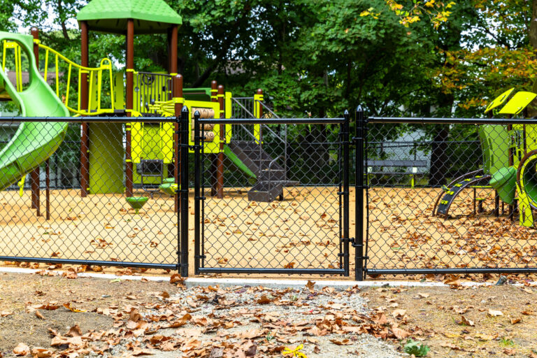 metal walk gate