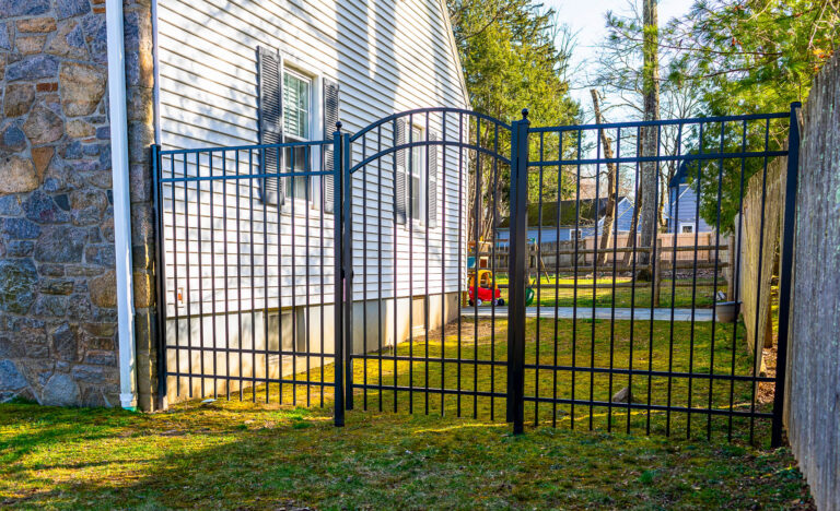 Metal fence