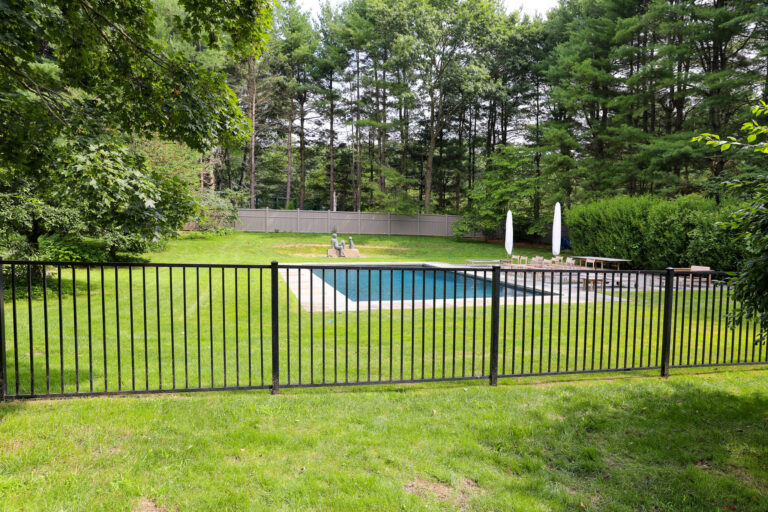 Metal fence
