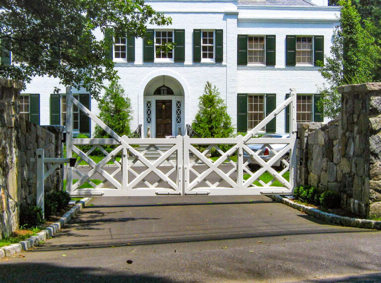Composite driveway gate