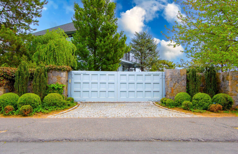 Composite driveway gate