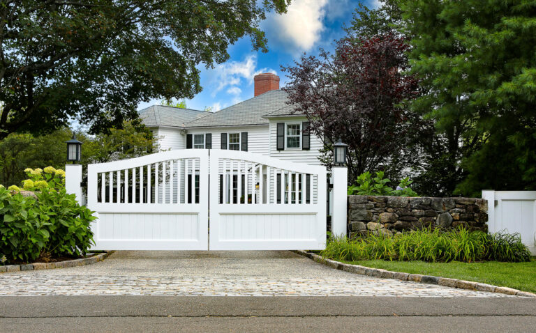Composite driveway gate