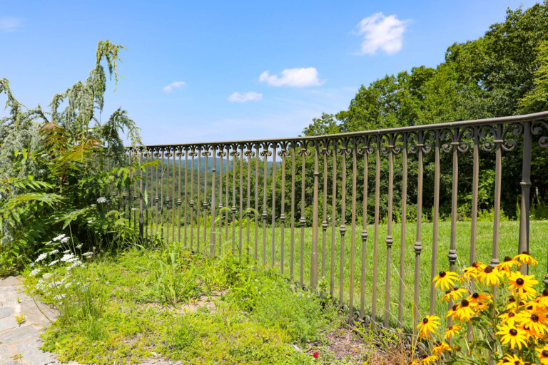 Metal fence