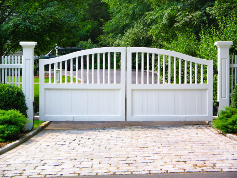 Composite driveway gate