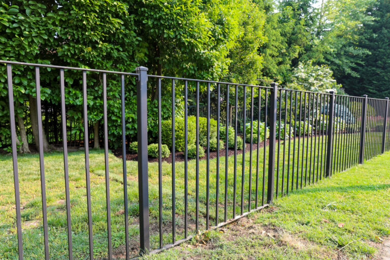 Metal fence