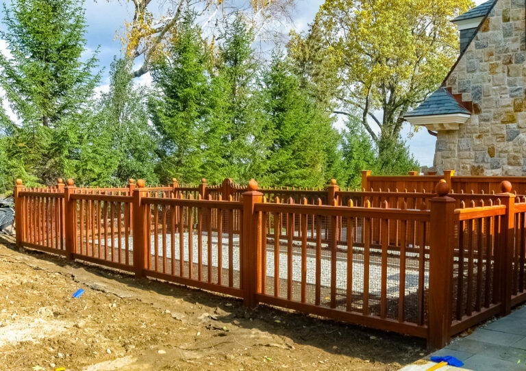 wood fence