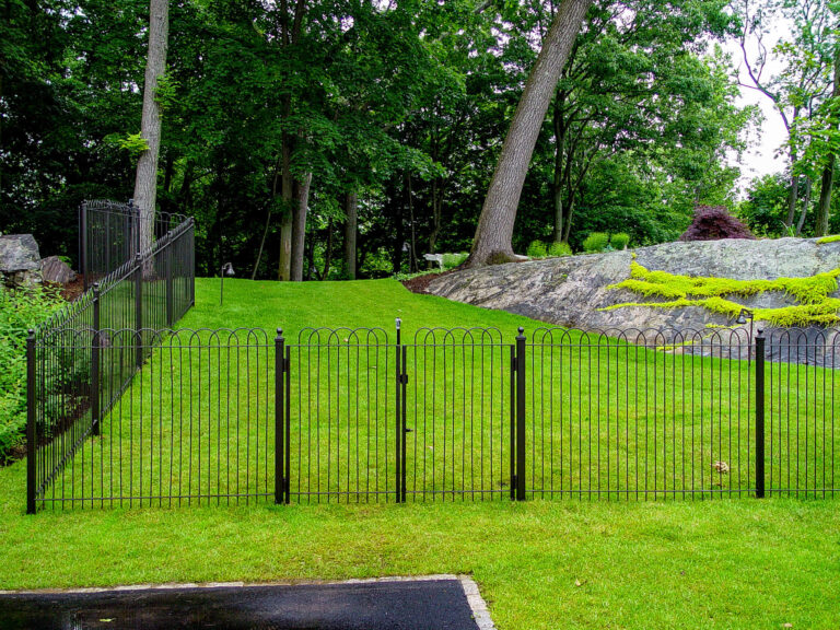 Metal fence