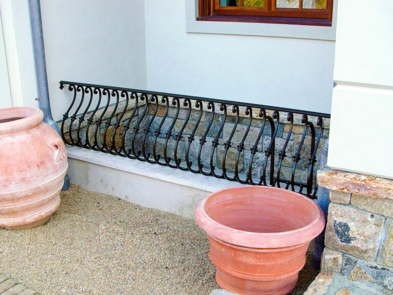 Metal fence