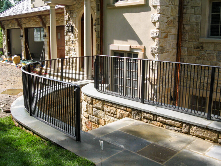 Metal fence