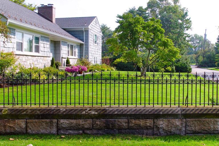 Metal fence