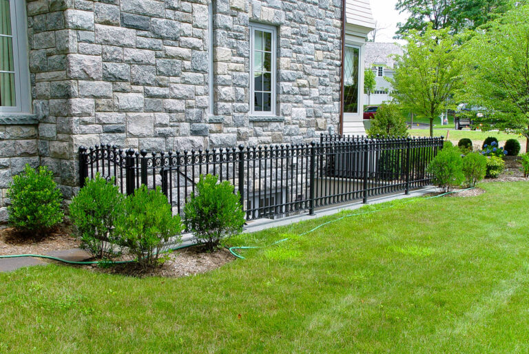 Metal fence