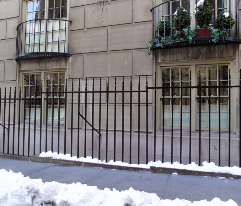 Metal fence