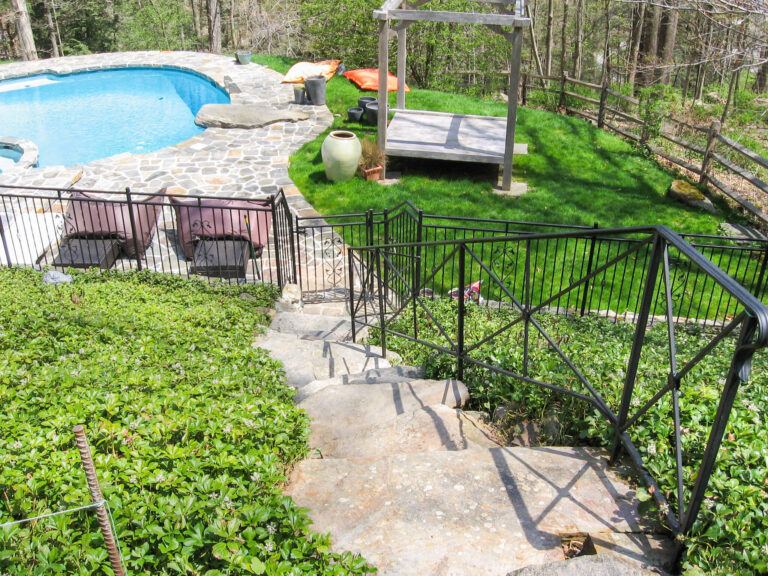 metal railing