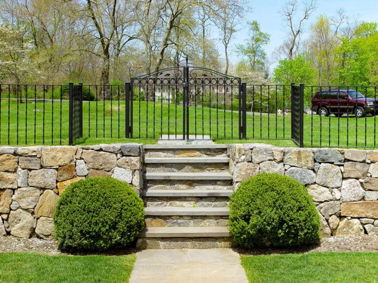 metal walk gate