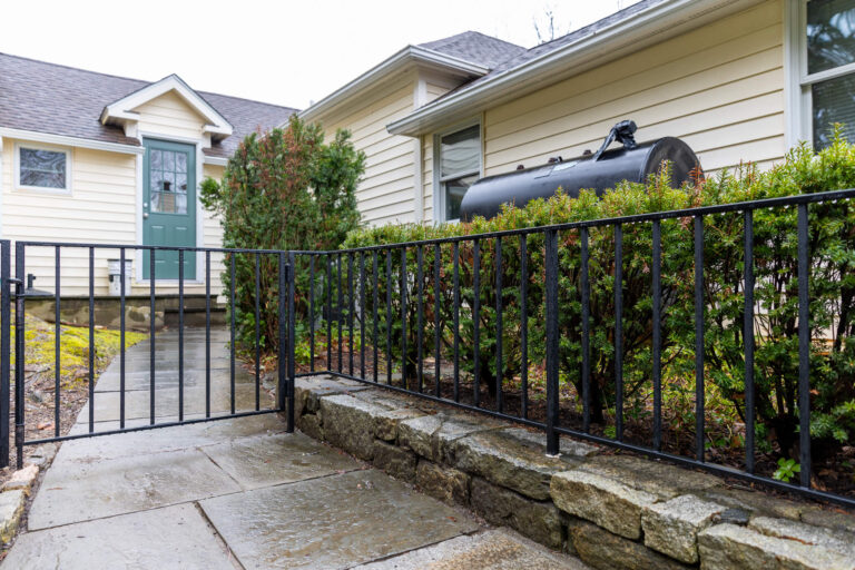 Metal fence