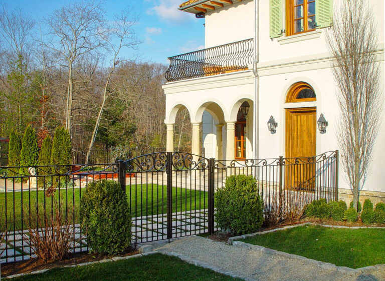 metal walk gate