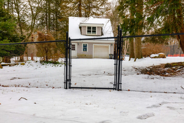 metal walk gate