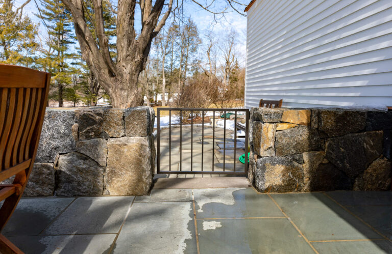 metal walk gate