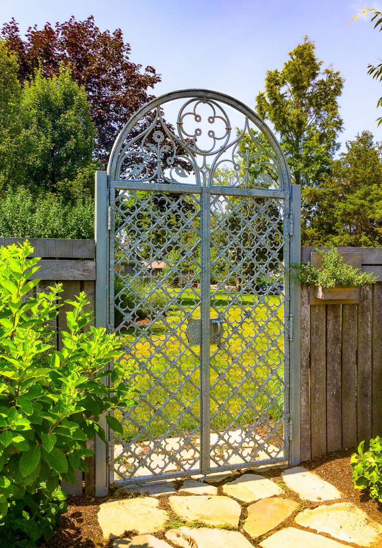 metal walk gate