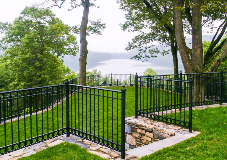 Metal fence