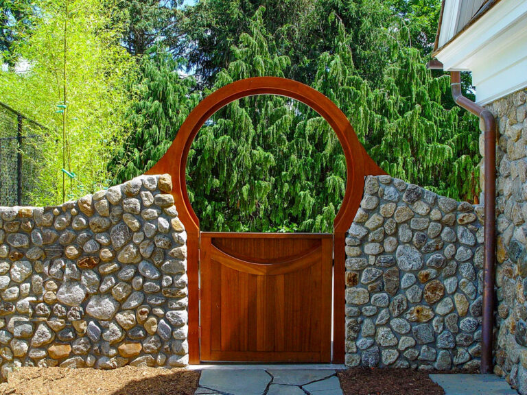 wood fence