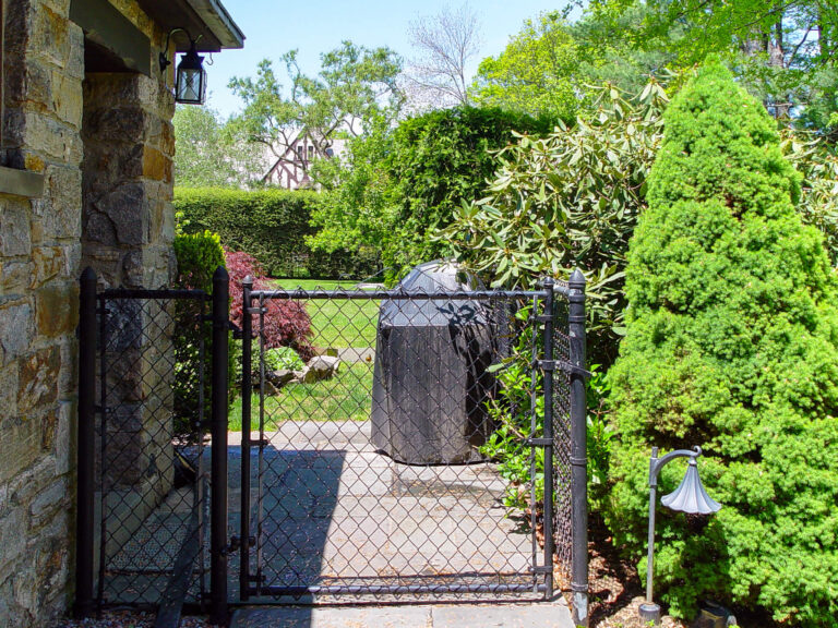 metal walk gate