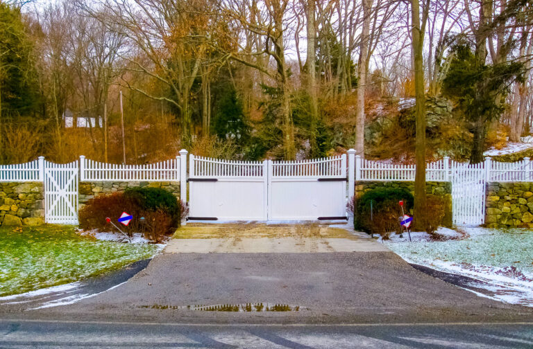 Composite driveway gate