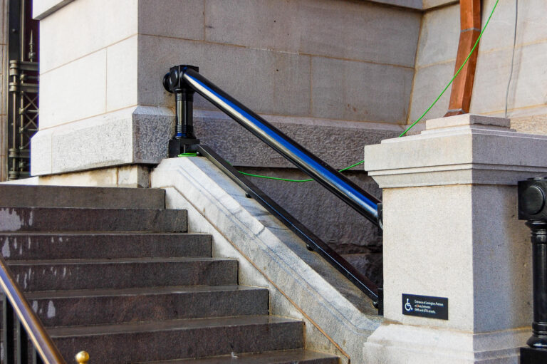metal railing
