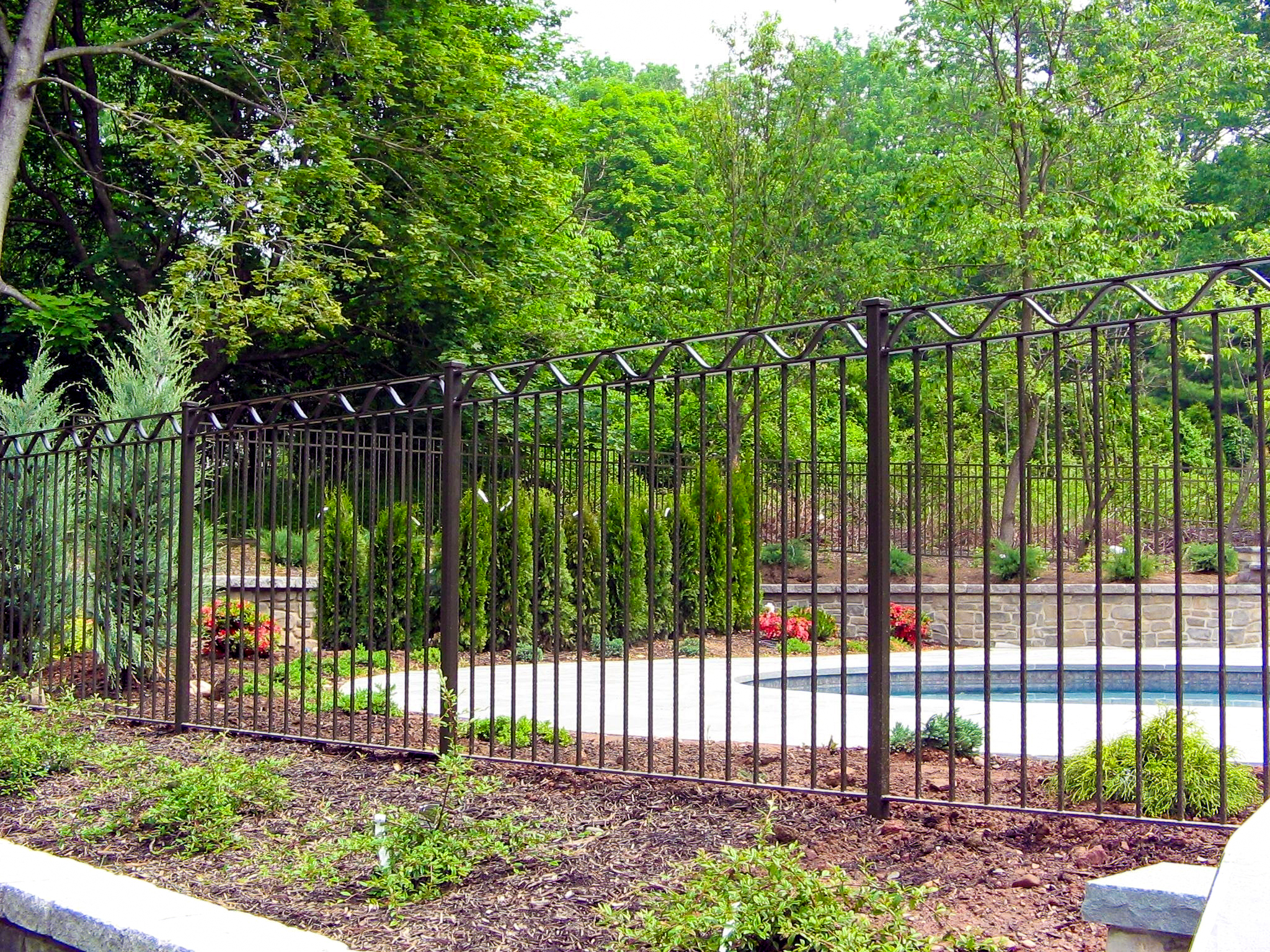 Ornamental Wrought Iron Fence Height